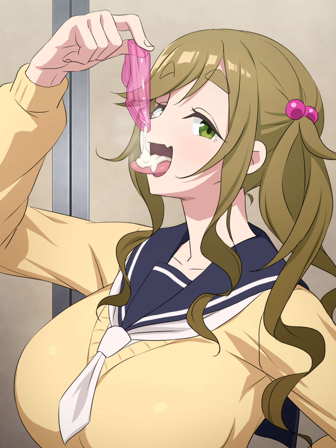 Hentai Manga Comic-Inuyama-san in the men's restroom.-Read-34
